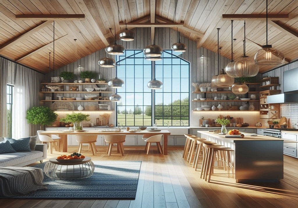 Playing with Light and Space: Illuminating Your Barndominium Kitchen