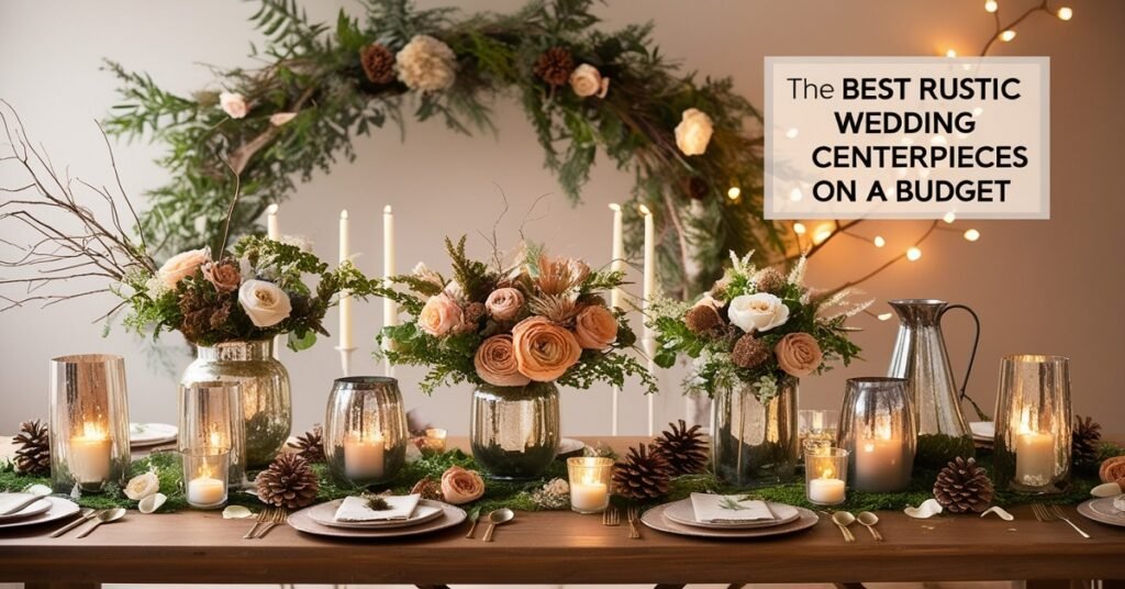 18 Best Rustic Wedding Centerpieces on a Budget