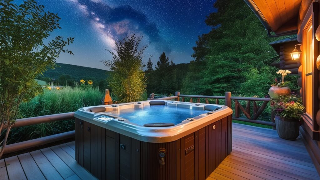 Hot Tub Under the Stars