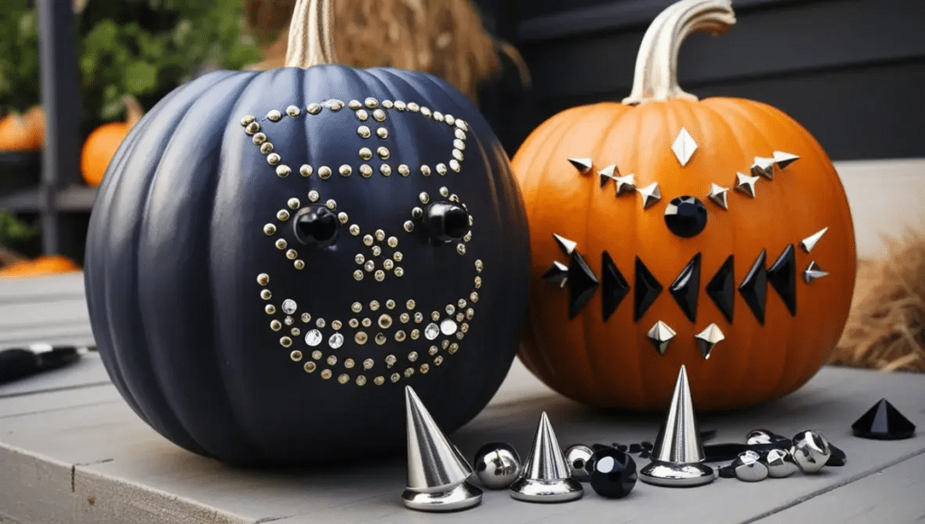 Punk Pumpkin Pumpkin Decorating